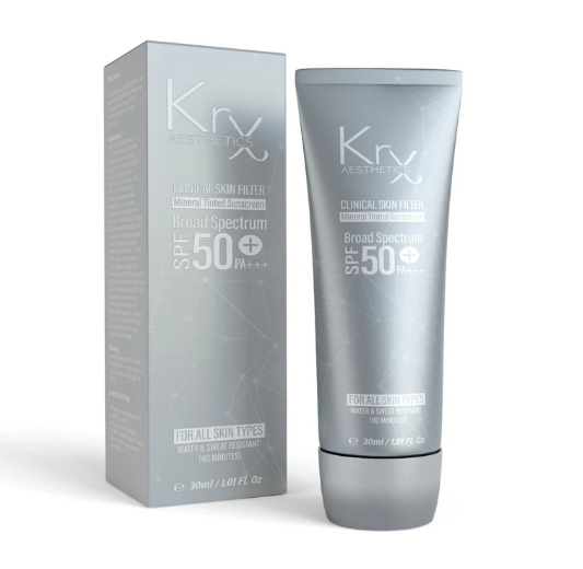 KrX Skin Filter Tinted Sunscreen SPF 50 PA+++